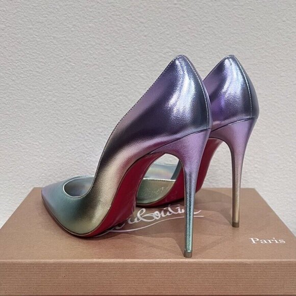 NIB Christian Louboutin IRIZA 100 Licorne So Kate Pigalle Follies Heel Pump 39 - Picture 8 of 12